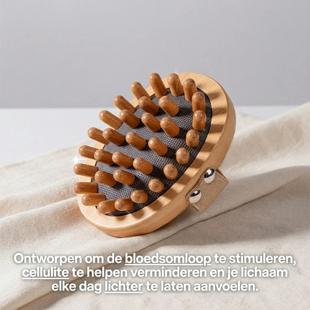 Houten Lichaamsroller – Bevordert de Bloedsomloop &amp; Gladde Huid