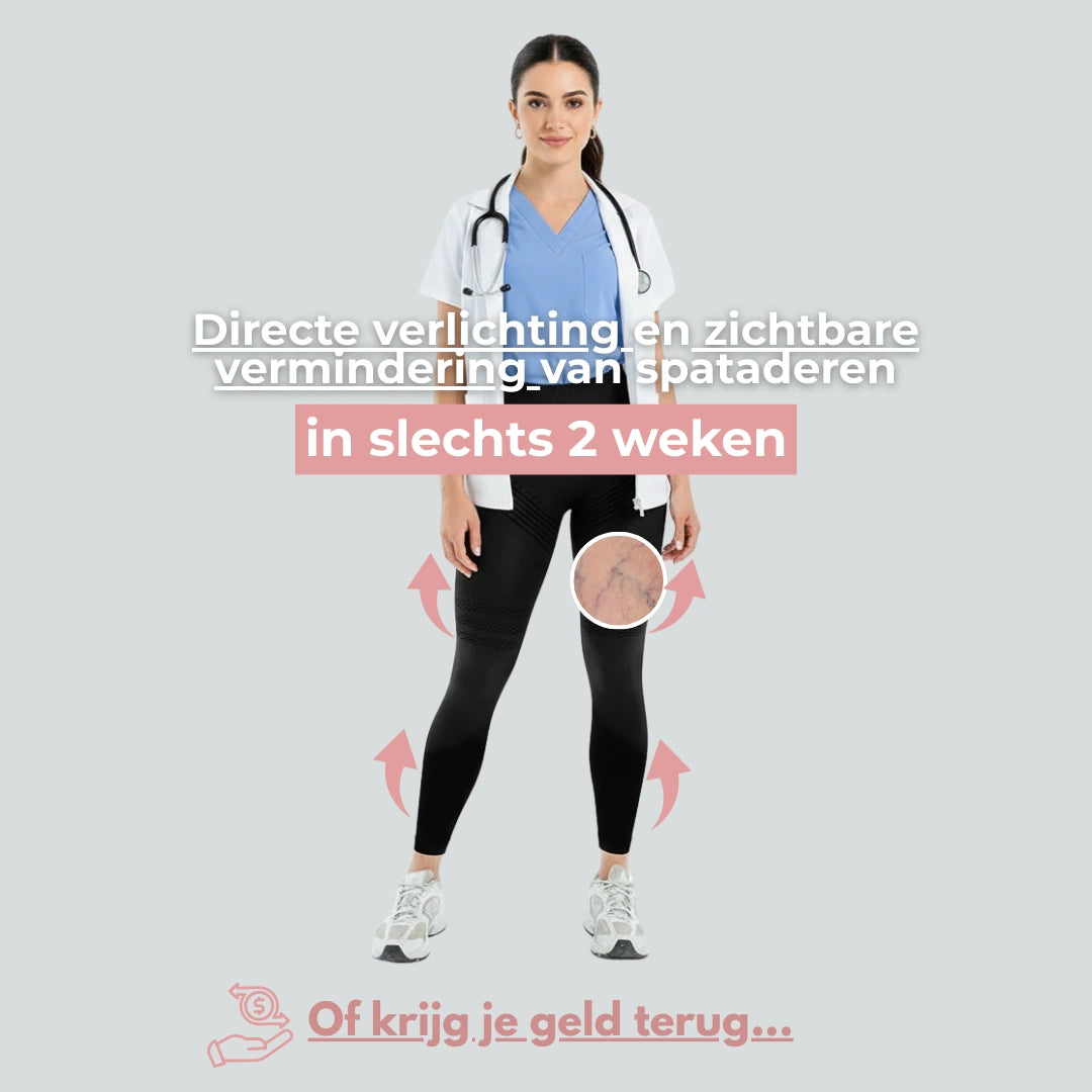 Van spataderen &amp; zware benen naar mogelijke verlichting voor zorgmedewerkers in 14 dagen