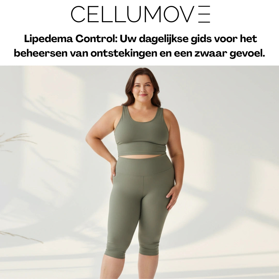 E-book: "Lipedema Control: Uw dagelijkse gids voor het beheersen van ontstekingen en een zwaar gevoel."