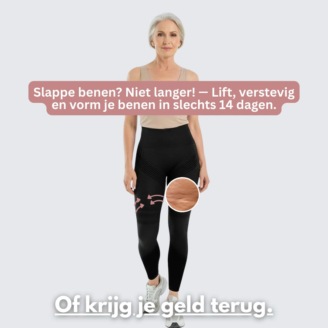 Stevigere, blije benen in 14 dagen — voor vrouwen die het zat zijn dat slappe huid hen tegenhoudt