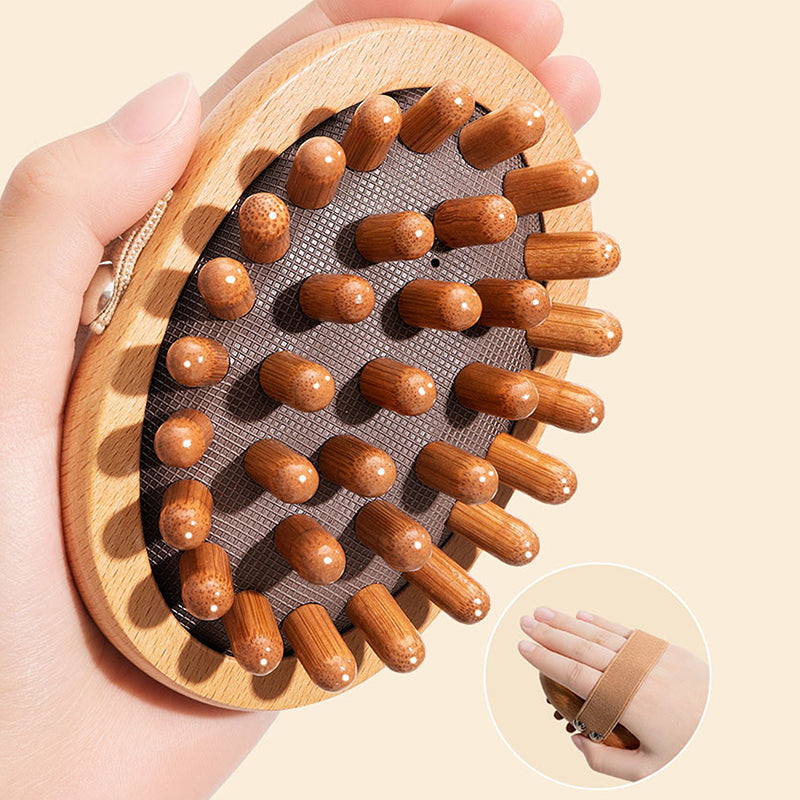 Houten anti-cellulitis bodyroller – Verbeter de bloedsomloop en verzacht de huid